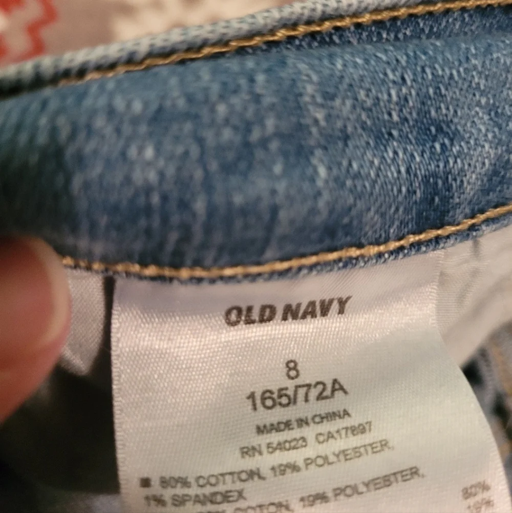 **bundle of 2** Old Navy Womens Size 8 Jean Denim Shorts - Picture 4 of 10